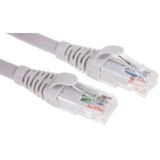 Brand-Rex Cat6 Ethernet Cable Unshielded Low Smoke Zero Halogen RJ45 Male 1 m Grey 