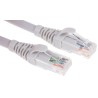 Brand-Rex Cat6 Ethernet Cable Unshielded Low Smoke Zero Halogen RJ45 Male 1 m Grey