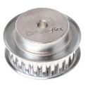 RS PRO Aluminium Timing Belt Pulley 9.5 mm Belt Width 5 mm Pitch 24 Teeth PB TYPE XL 037 24 TOOTH PULLEY