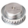 RS PRO Aluminium Timing Belt Pulley 9.5 mm Belt Width 5 mm Pitch 24 Teeth PB TYPE XL 037 24 TOOTH PULLEY