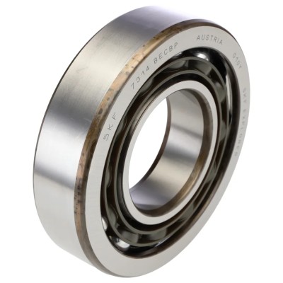 SKF Single Row Angular Contact Ball Bearing 70 mm ID, 150 mm OD, 35 mm Race Width 7314 BECBP