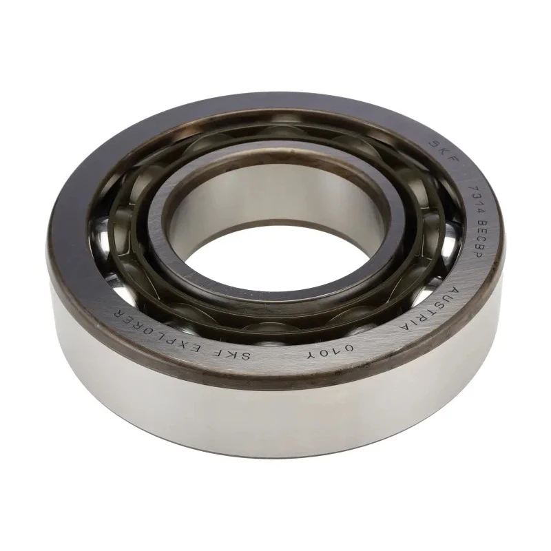 SKF Single Row Angular Contact Ball Bearing 70 mm ID, 150 mm OD, 35 mm Race Width 7314 BECBP