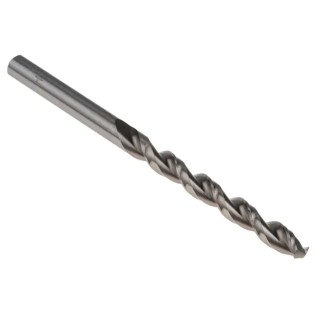 RS PRO High-Speed Steel (HSS) Metric Jobber Drill Bit 6mm Diameter, 93mm Overall Length, Plain Shank, Helical 217-233