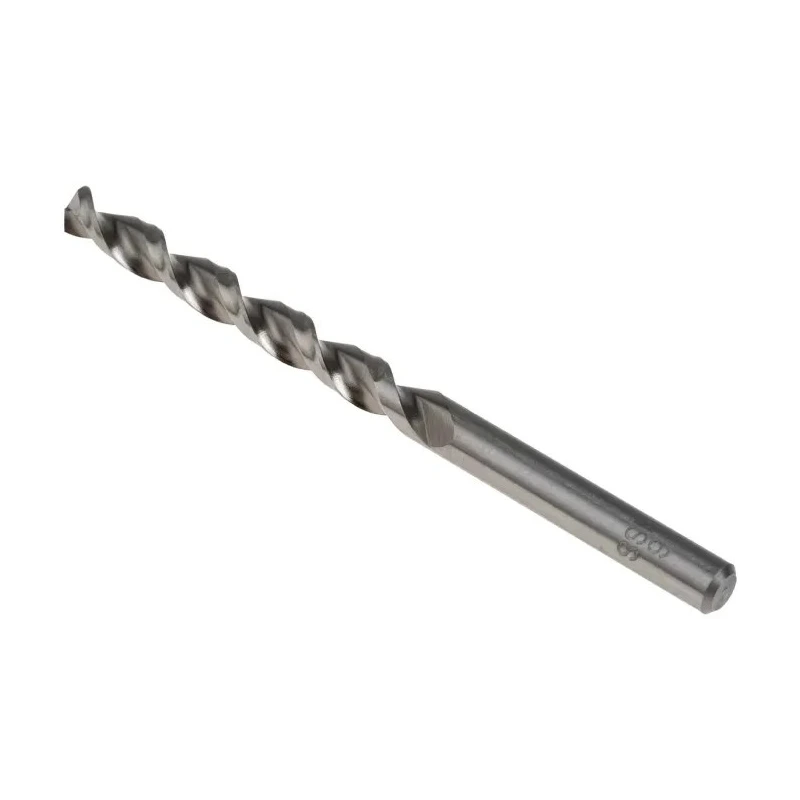 RS PRO High-Speed Steel (HSS) Metric Jobber Drill Bit 6mm Diameter, 93mm Overall Length, Plain Shank, Helical 217-233