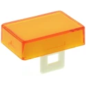Saia-Burgess Orange Rectangular Push Button Lens for Use with Push Button TH461612000