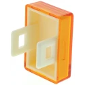 Saia-Burgess Orange Rectangular Push Button Lens for Use with Push Button TH461612000