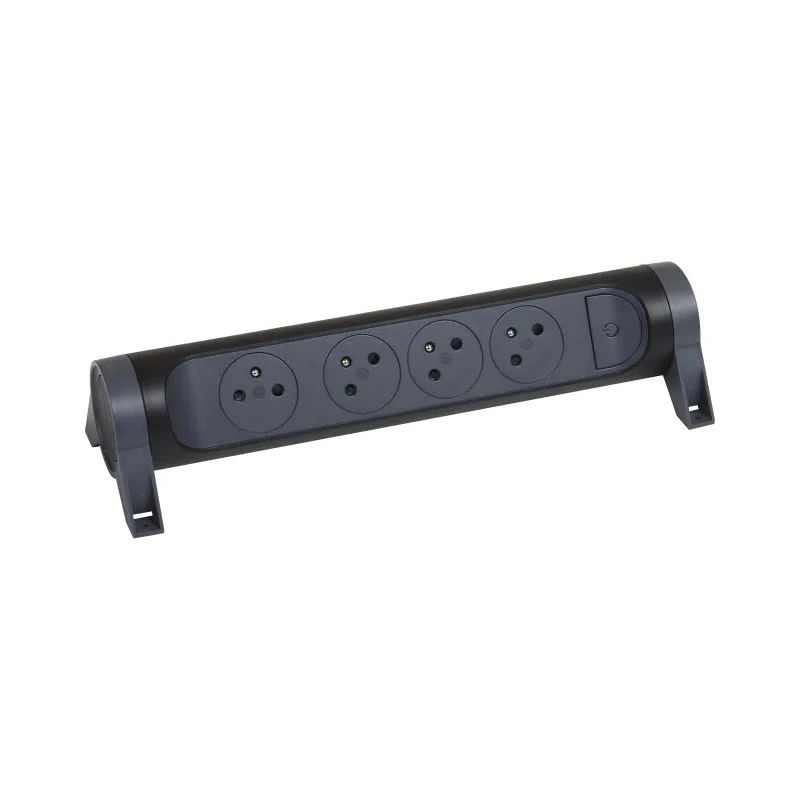 Legrand Extension Lead 4 Socket Type E 16 A 3680 W Impact Resistance IK 04 049466