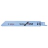 Bosch Reciprocating Saw Blade 5-Piece Bi-Metal for Metal Cutting, 14 Teeth Per Inch 2608656014