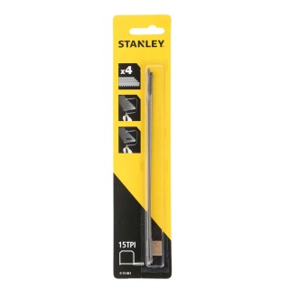 Stanley 160 mm Coping Saw Tempered Steel Blade Hardwood Handle 0-15-061
