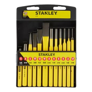 Stanley 12-Piece Pin Punch Set with 6mm Shank Diameter 4-18-299