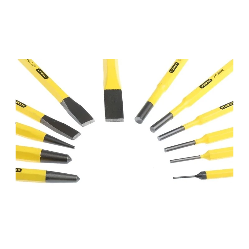 Stanley 12-Piece Pin Punch Set with 6mm Shank Diameter 4-18-299