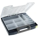 Raaco 12 Cell Blue Polycarbonate, Polypropylene Compartment Box 55 mm x 354 mm x 323 mm 134835