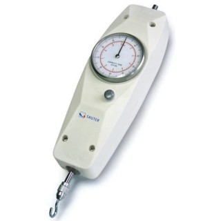 Sauter Force Gauge with Analogue Mechanical Spring Measuring System FA 100, Resolution 0.5 N FA 100