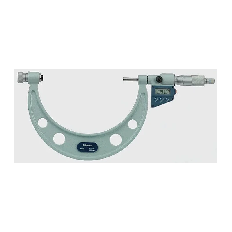 Mitutoyo Digital Electronic External Micrometre 0-152 mm Range with SPC Data Output 340-351-10