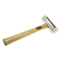 RS PRO Nylon Mallet Replaceable Face 1250 g with Chrome Plated Zinc Head, Wood Handle, 50 mm Head Diameter 732-561