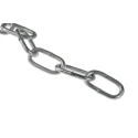 RS PRO Galvanised Steel Chain, 10 m Length, 21 mm Link Length, 3 mm Link Diameter, 50 kg Load Capacity 750-418