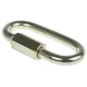 RS PRO Zinc Plated Steel Quick Repair Chain Link 7 mm Diameter 68 mm Length 750-610