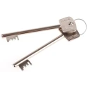 Euro-Locks a Lowe & Fletcher group Company Steel Safe Lock with Zinc Plated Finish, 5 mm Panel-to-Tongue Depth 2802-0206CB