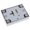Euro-Locks a Lowe & Fletcher group Company Steel Safe Lock with Zinc Plated Finish, 5 mm Panel-to-Tongue Depth 2802-0206CB