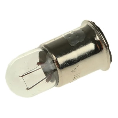 RS PRO E10 Indicator Light, Clear Lens, 28V Voltage, 24mA Current, 4000 Hours Lifespan 104-660