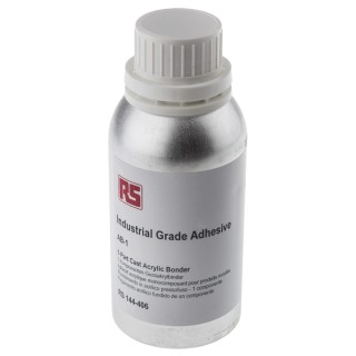 RS PRO Acrylic Liquid Adhesive Transparent 250 ml Anglosol 12 144-406