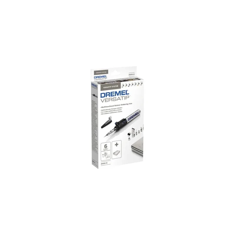Dremel Versatip Gas Soldering Iron Kit with 12g Tank Capacity and Piezo Ignition 550°C F0132000JA