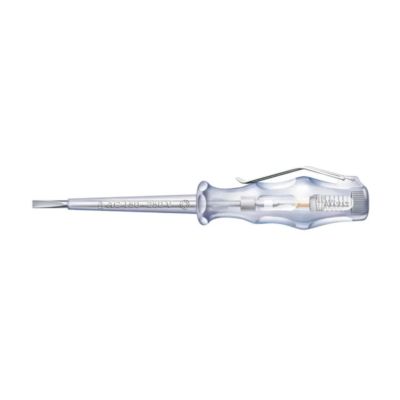 Wera 70 mm Blade 3 mm Blade Tip Mains Test Screwdriver 150-250V 05005655001