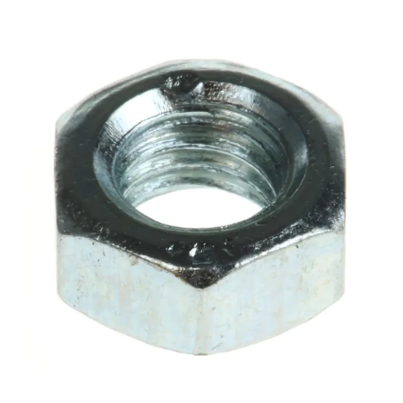 RS PRO Bright Zinc Steel Hex Nut M5, DIN 934 198-346