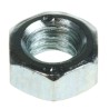 RS PRO Bright Zinc Steel Hex Nut M5, DIN 934 198-346