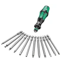 Wera 39 Piece Kraftform Kompakt M 1 Metal Tool Kit with Pouch 05135928001