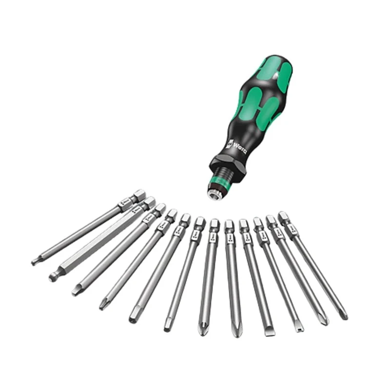 Wera 39 Piece Kraftform Kompakt M 1 Metal Tool Kit with Pouch 05135928001