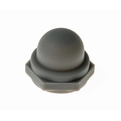 KNITTER-SWITCH Grey Push Button Boot for Use with Miniature Push Button Switch ET 207