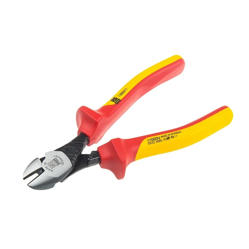 RS PRO VDE/1000V Approved Steel Jaw Bi-Metal Handle Side Cutter 160mm 3.5mm Cutting Capacity 136-6971