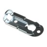 Dzus Fastener Europe Steel Padlockable Zinc Plated Slide Door Bolt 55 mm Length TL-05-100-07 + TL-05-117-07 +