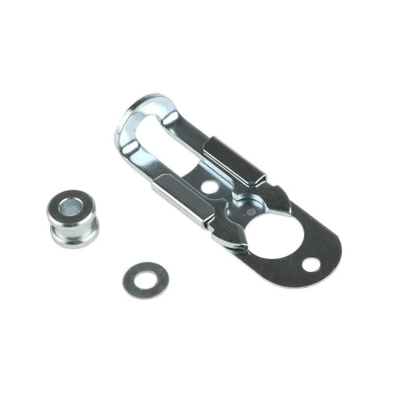 Dzus Fastener Europe Steel Padlockable Zinc Plated Slide Door Bolt 55 mm Length TL-05-100-07 + TL-05-117-07 +
