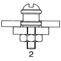 Dzus Fastener Europe Steel Padlockable Zinc Plated Slide Door Bolt 55 mm Length TL-05-100-07 + TL-05-117-07 +