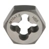 RS PRO M10 High-Speed Steel (HSS) Die Nut Thread Size M10, Pitch 1.5 mm, Thickness 0.375in, Hex Size 23.37 mm 424-213