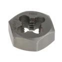 RS PRO M10 High-Speed Steel (HSS) Die Nut Thread Size M10, Pitch 1.5 mm, Thickness 0.375in, Hex Size 23.37 mm 424-213