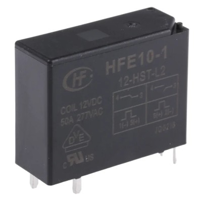 RS PRO PCB Power Relay 12V DC Coil 50A Switching Current SPST 0476577P
