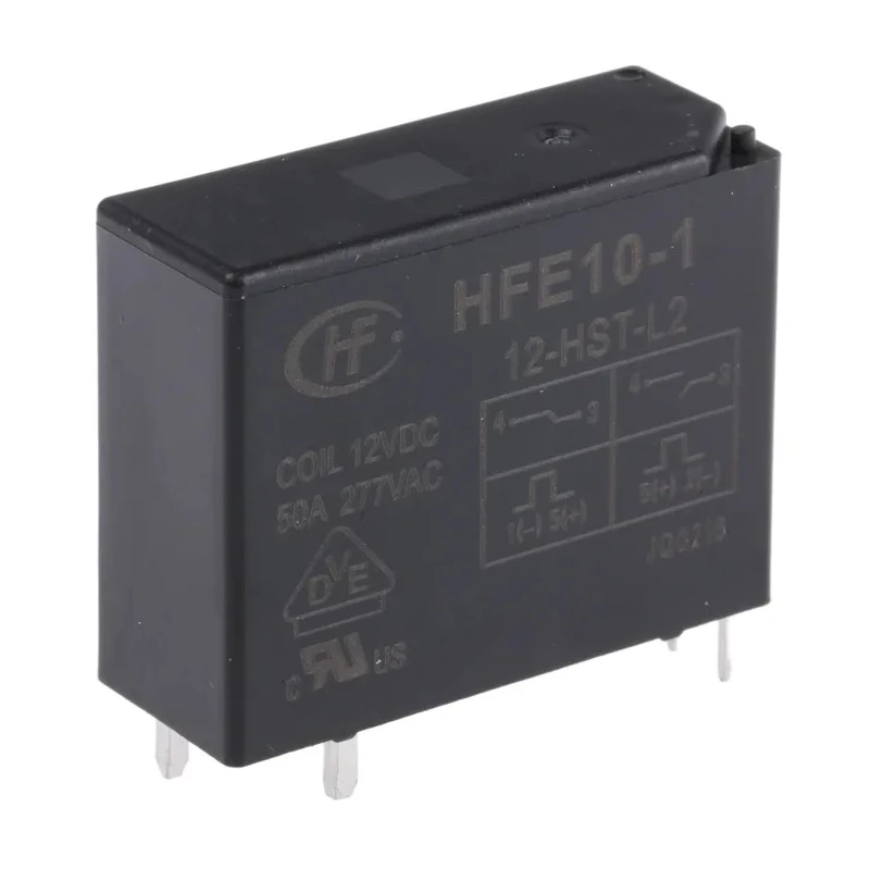 RS PRO PCB Power Relay 12V DC Coil 50A Switching Current SPST 0476577P