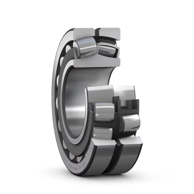 SKF Spherical Roller Bearing, Tapered 35 mm ID, 72 mm OD, 23 mm Race Width, Steel Cage, 2 Rows, 12000 rpm 22207 EK