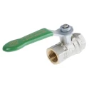 RS PRO Brass Threaded Ball Valve BSPP 1/4 to 2 in Steel Handle Italy