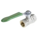 RS PRO Brass Threaded Ball Valve BSPP 1/4 to 2 in Steel Handle Italy