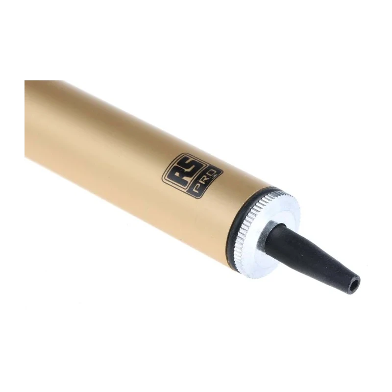RS PRO Anti-Static Hand Operated Desoldering Tool Lightweight Aluminium Body 195 mm 32 cm-Hg Suction 151-3012