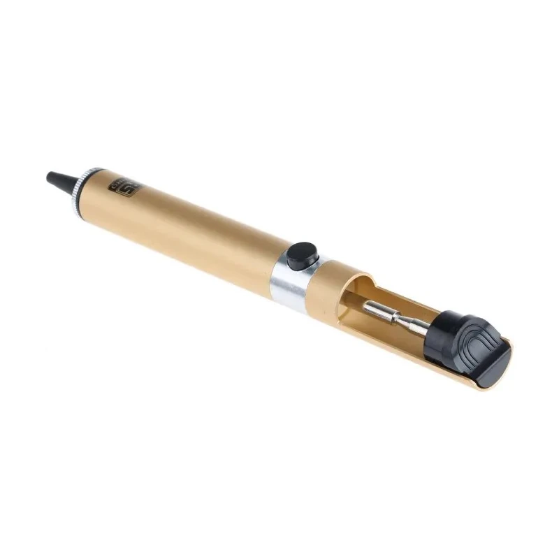 RS PRO Anti-Static Hand Operated Desoldering Tool Lightweight Aluminium Body 195 mm 32 cm-Hg Suction 151-3012