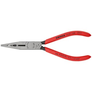 Knipex Combination Plier with Plastic Coated Handle, 160mm Overall Length, Vanadium Electric Steel Construction 13 01 160