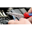 Knipex Combination Plier with Plastic Coated Handle, 160mm Overall Length, Vanadium Electric Steel Construction 13 01 160