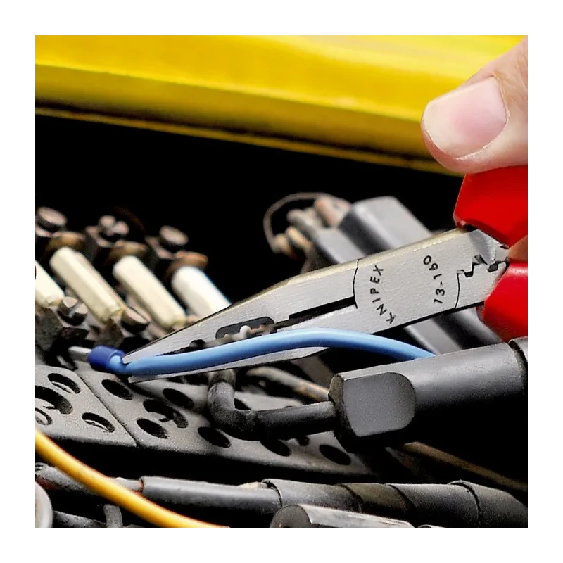 Knipex Combination Plier with Plastic Coated Handle, 160mm Overall Length, Vanadium Electric Steel Construction 13 01 160