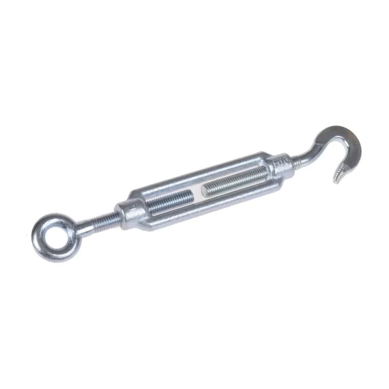 RS PRO Steel Hook Eye Rigging Screw M10 Thread Electro Galvanised Steel 7.5t Working Load Limit 674-027