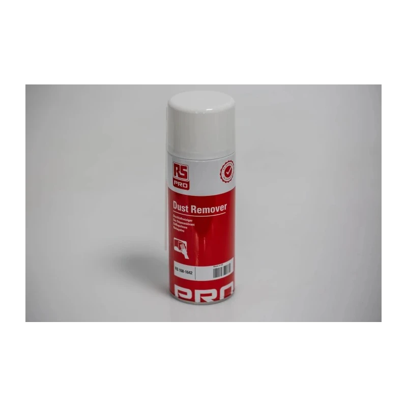 RS PRO Air Duster Aerosol Compressed Gas 300 ml Non-Flammable Tetrafluoropropene (HFO) 168-1642